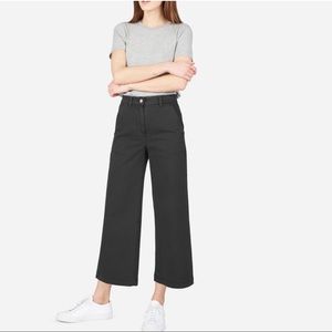 Everlane Wide Leg Crop Pants size 8